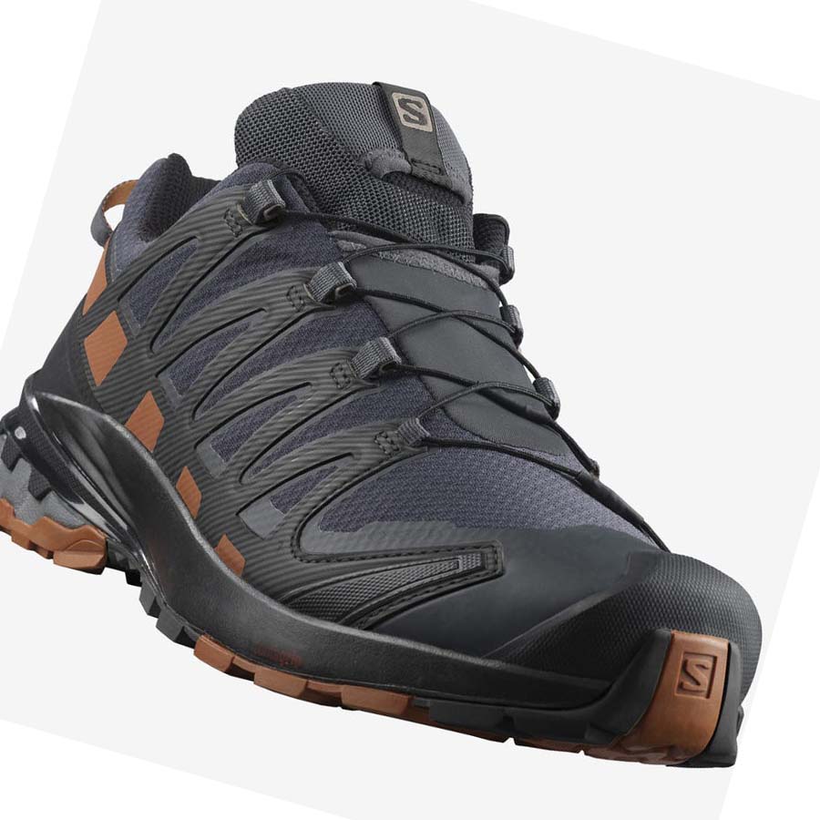 Salomon XA PRO 3D v8 GORE-TEX Trail Futócipő Férfi Titán | HU 2117ILH